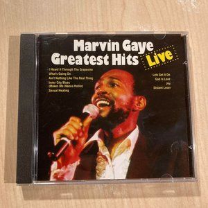 Greatest Hits Live : Marvin Gaye Audio Music CD Masters 1103